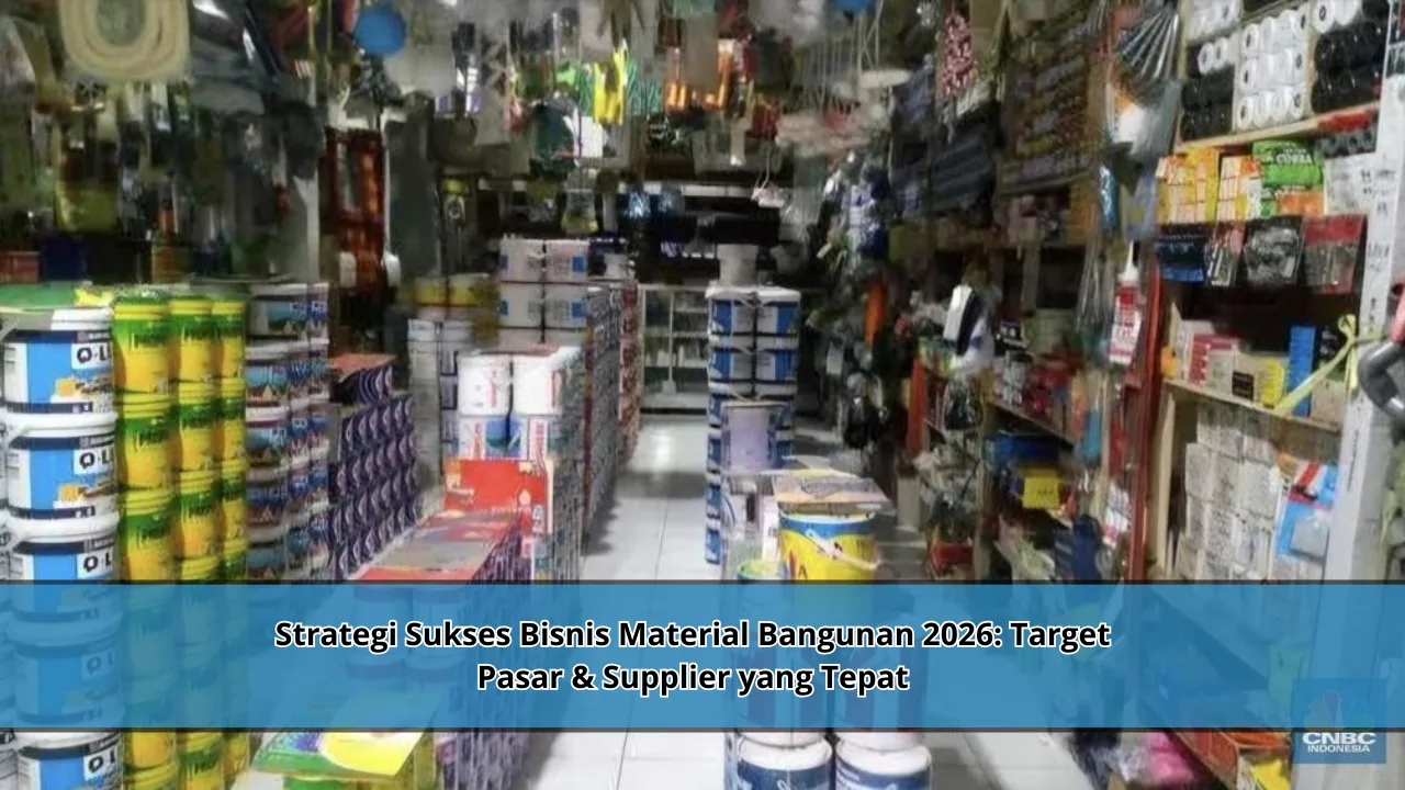 Strategi Sukses Bisnis Material Bangunan 2026: Target Pasar & Supplier ...